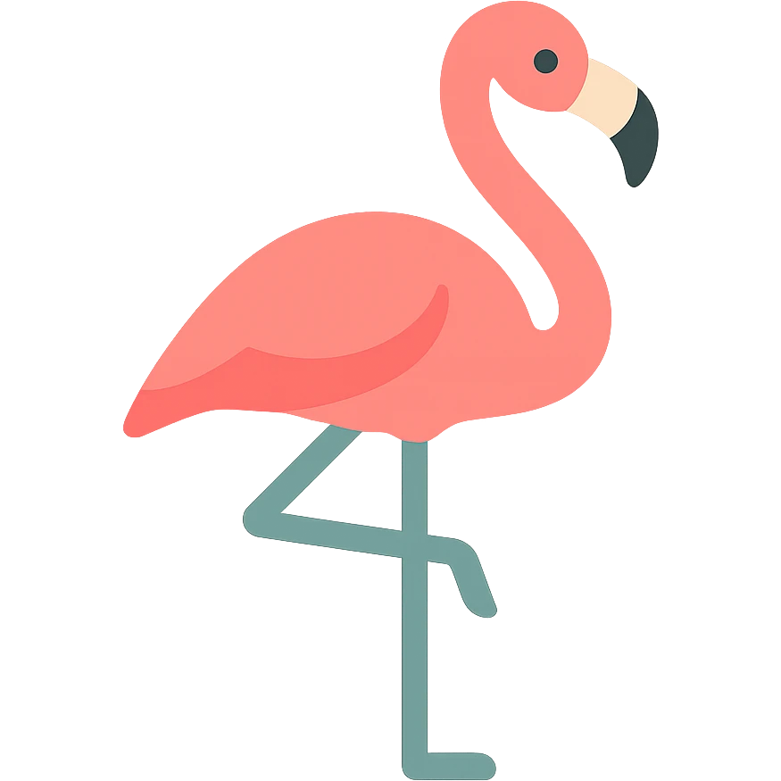 flamingo emoji