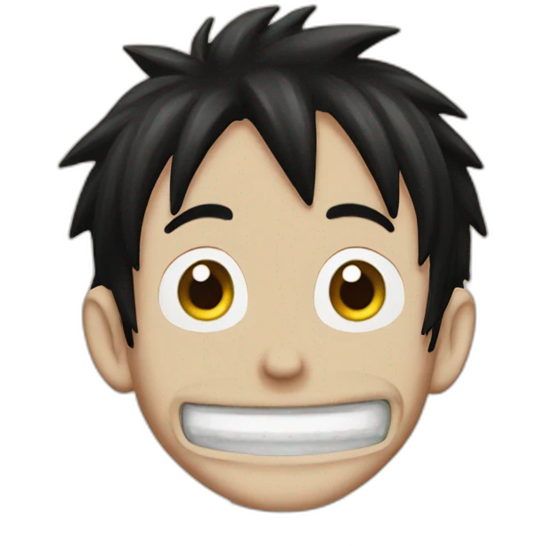 Luffy emoji