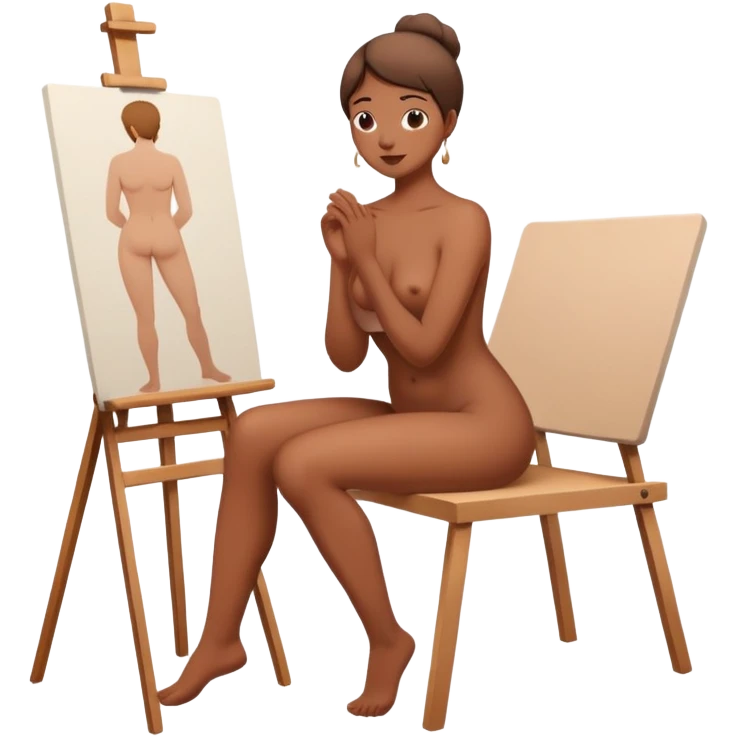 dessin modèle vivant cours emoji