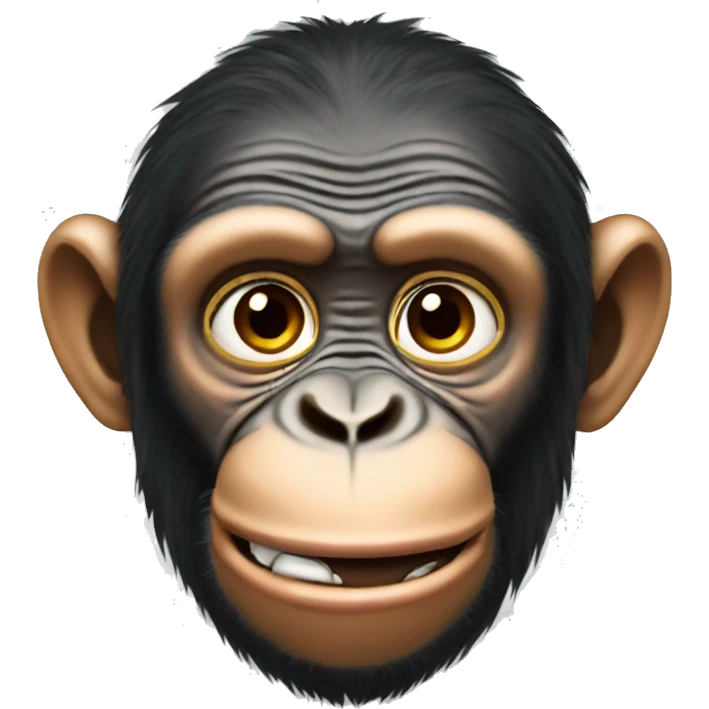 chimp emoji
