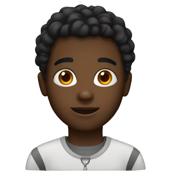 black boy emoji