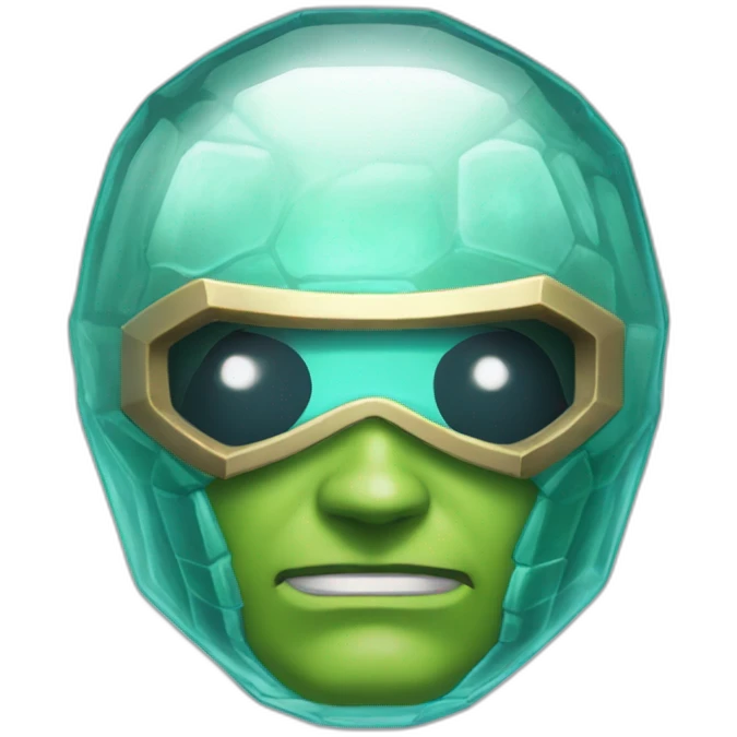 bubble glass mysterio head emoji