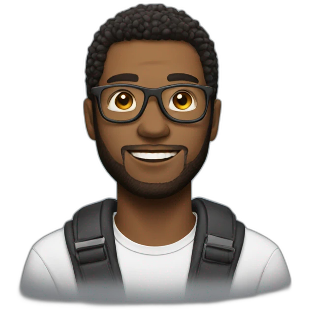 Coolest guy emoji