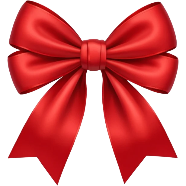 Red bow emoji