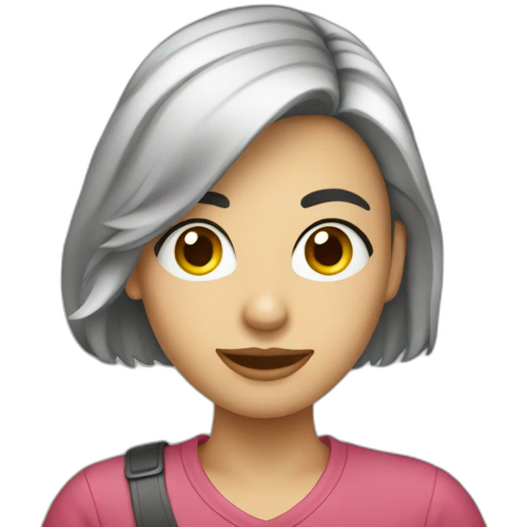 Fotógrafa mujer emoji