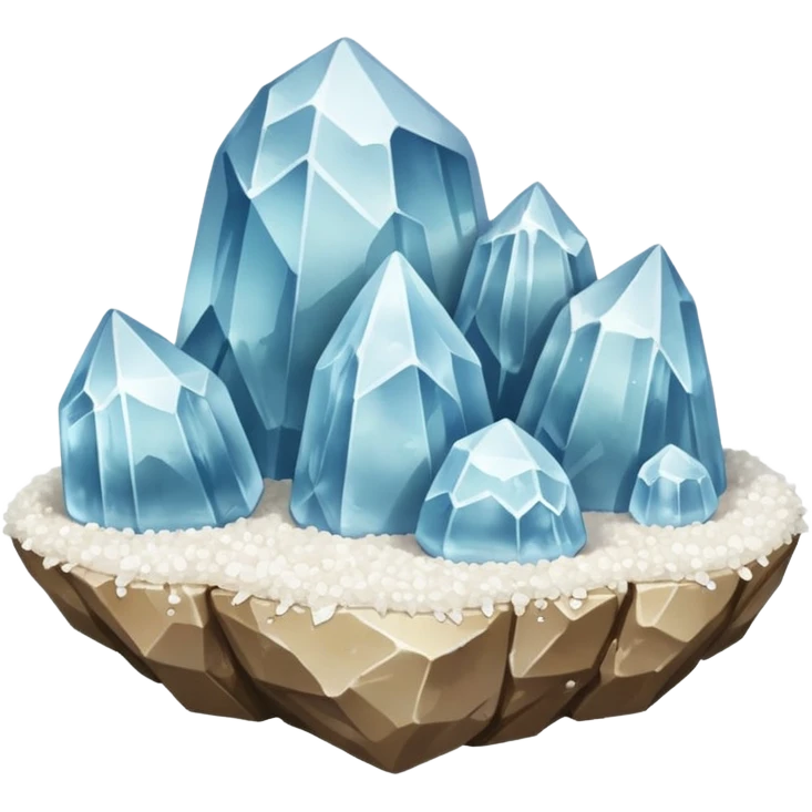 Salt rock emoji