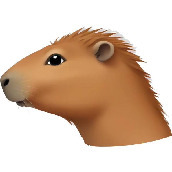 A capybara emoji
