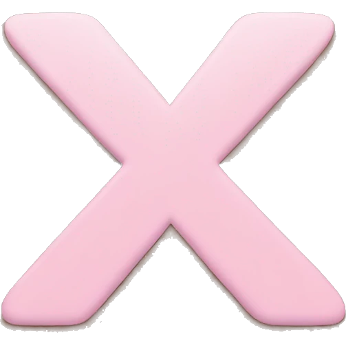 Light pink checkmark emoji