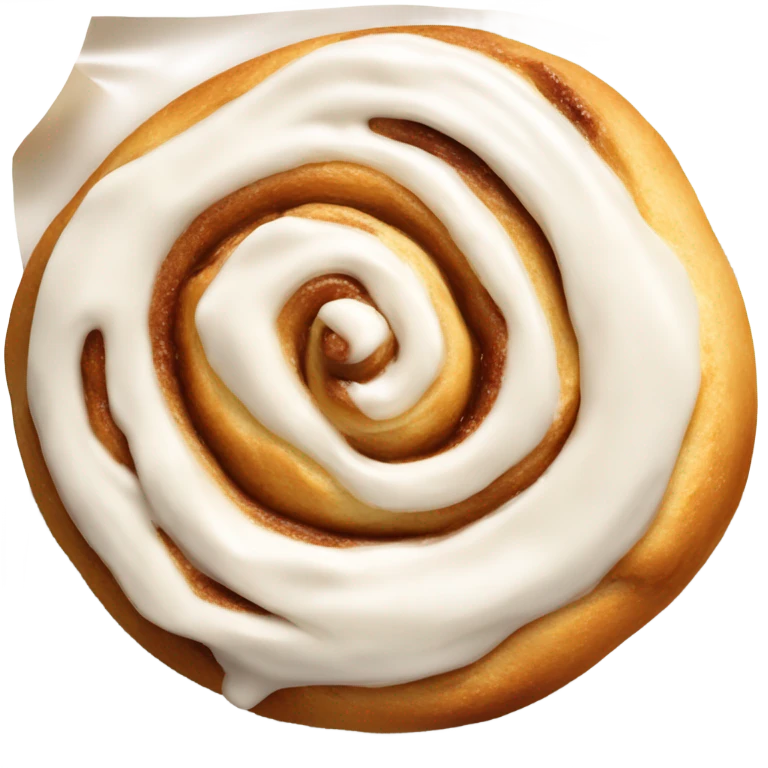 Cinnamon roll emoji