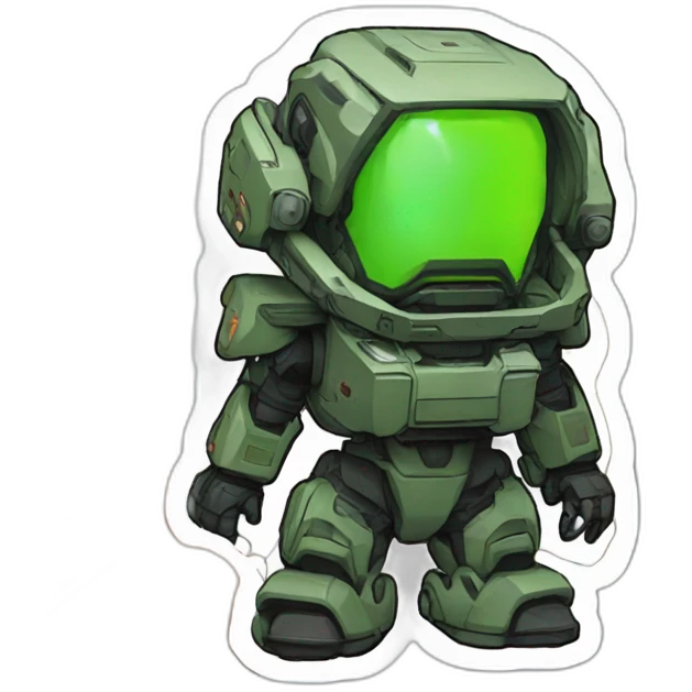 eva unit 01 sticker emoji