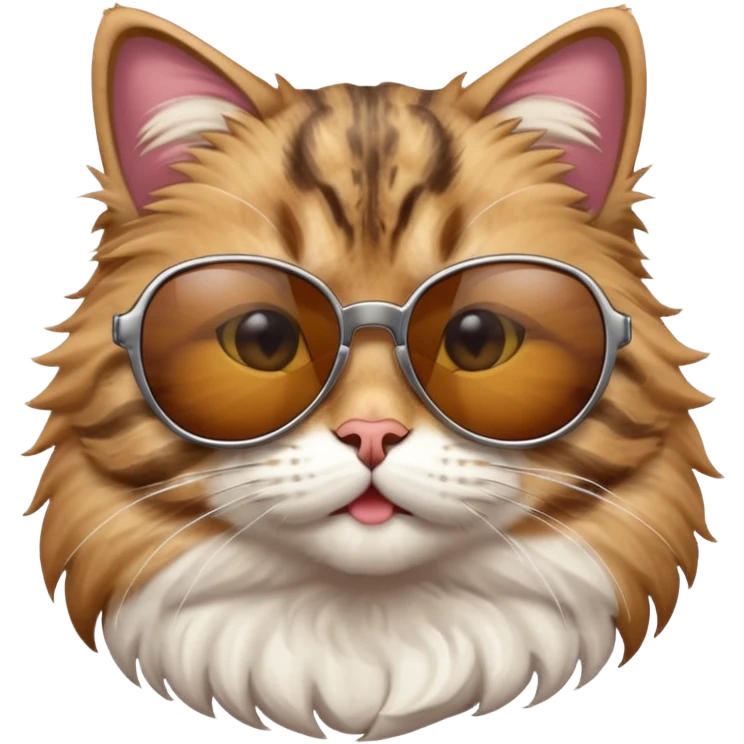 Cat wearing sunglasses emoji