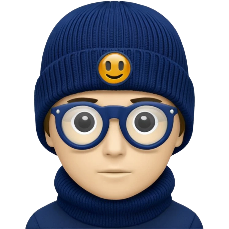 cp company шапка бини с линзами emoji