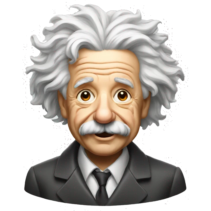 Albert Einstein  emoji