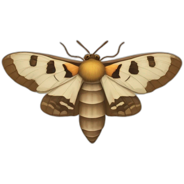 Sphingidae moth insect emoji