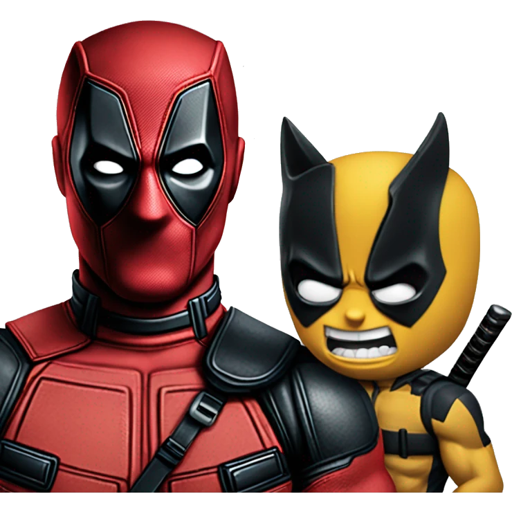 Deadpool wolverine emoji