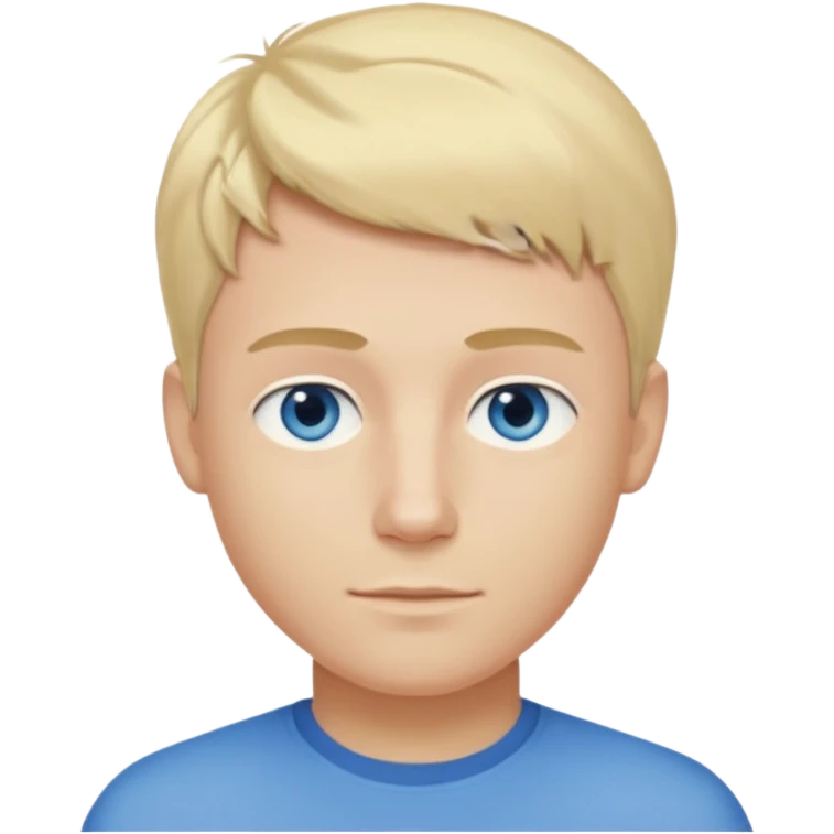 real human male short blond hair blue eyes 5ft 9 140lbs Italian emoji