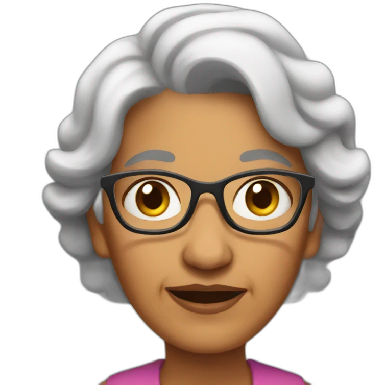 latin grandma emoji