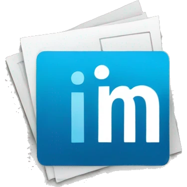 linkedin logo emoji
