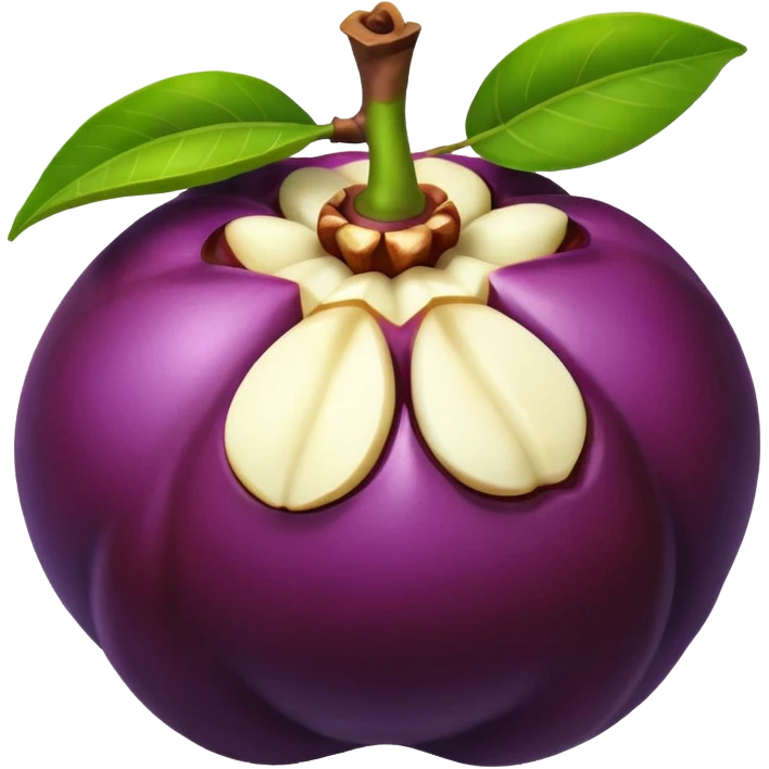 mangosteen emoji