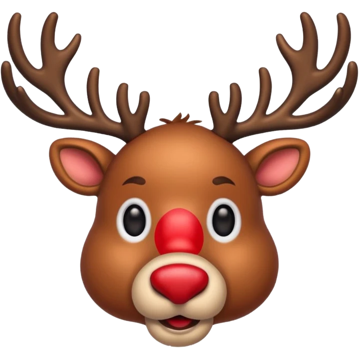 chrismas deer emoji