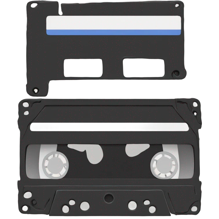 vhs cassette emoji