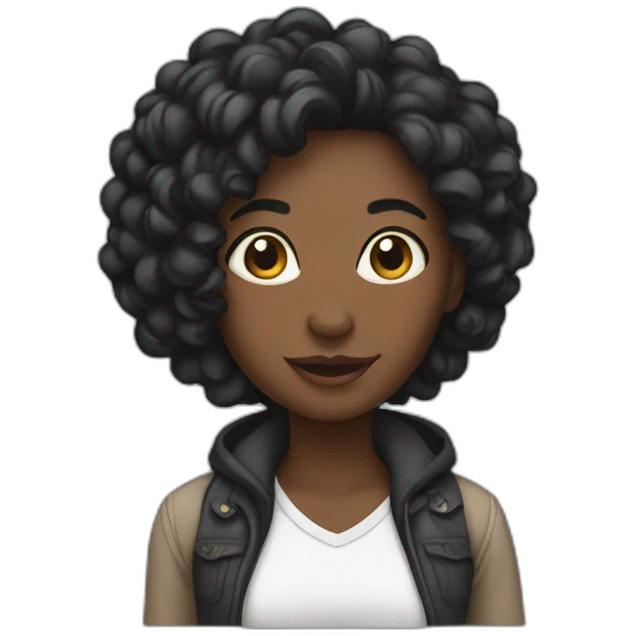 Ebony emoji