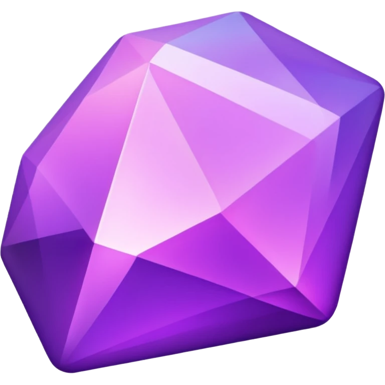 holographic purple form emoji