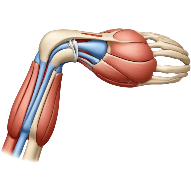 Elbow muscle anatomy emoji