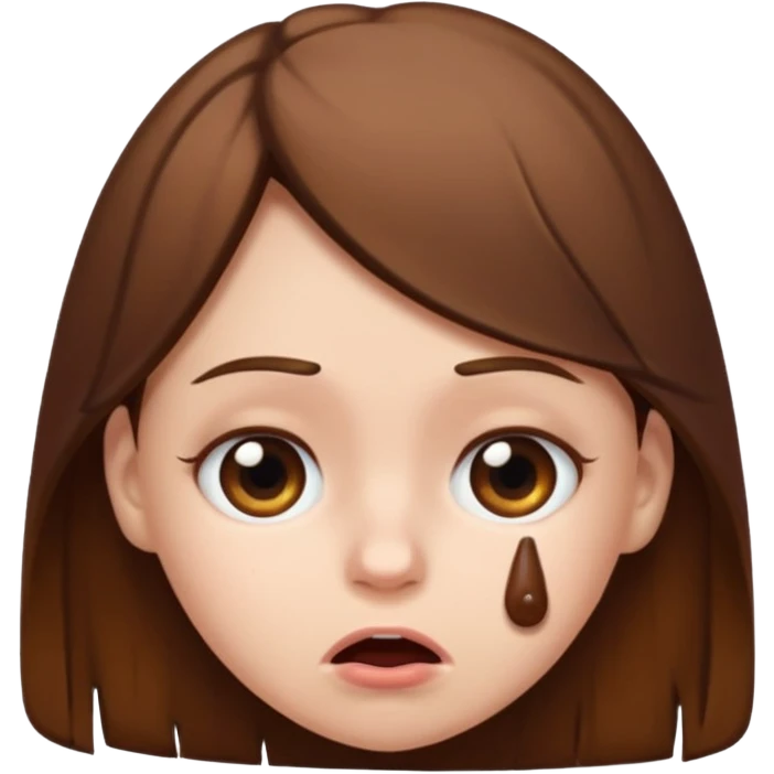 poop on girls head emoji