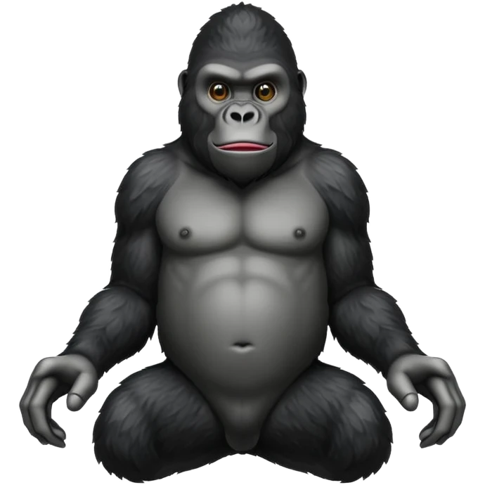 Gorilla penis emoji