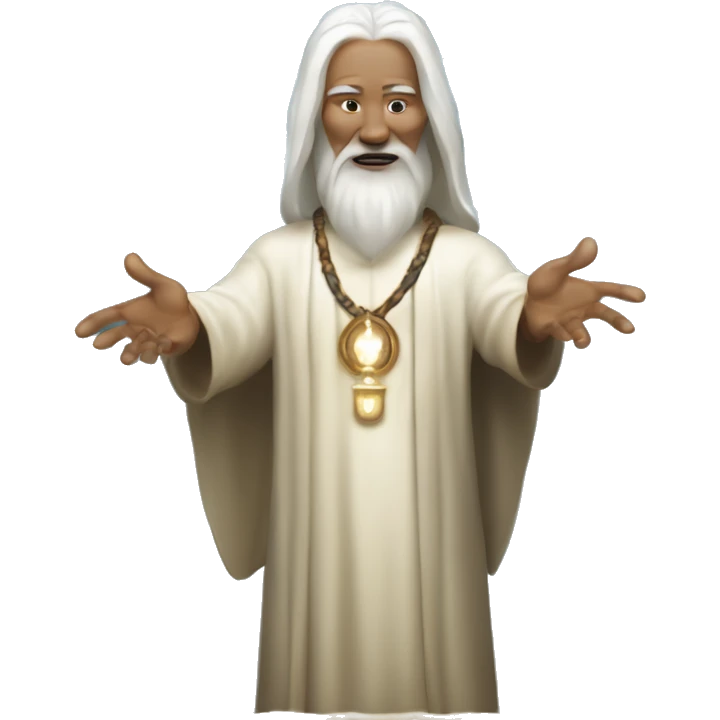 Gnostic Priest, Sage, Shaman of the light of Christ. Patronus charm emoji