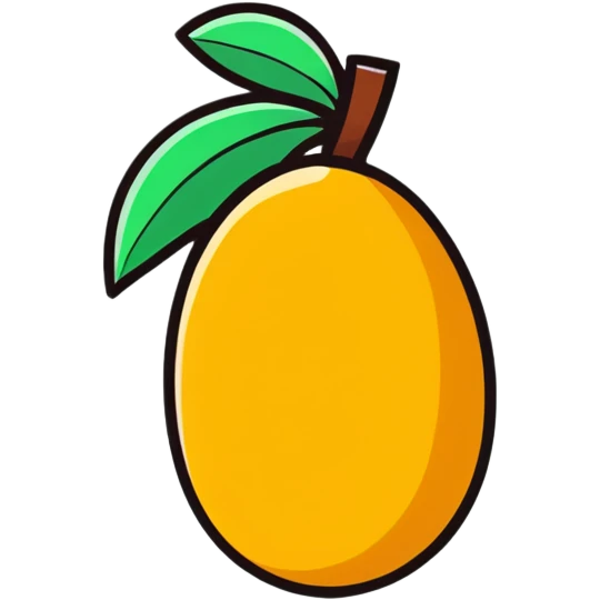 mango fruit emoji