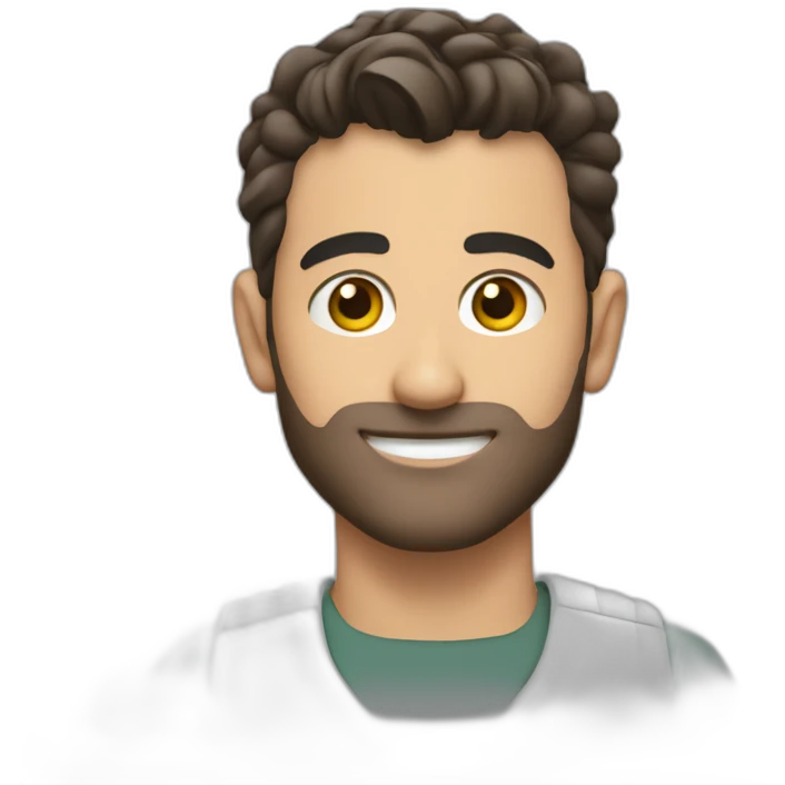 Write Akram Ben Younes as a logo emoji