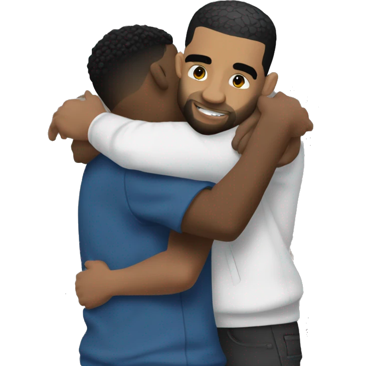 drake and xxxtentacion hugging emoji