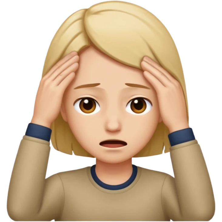 Tired slapping its forehead  emoji