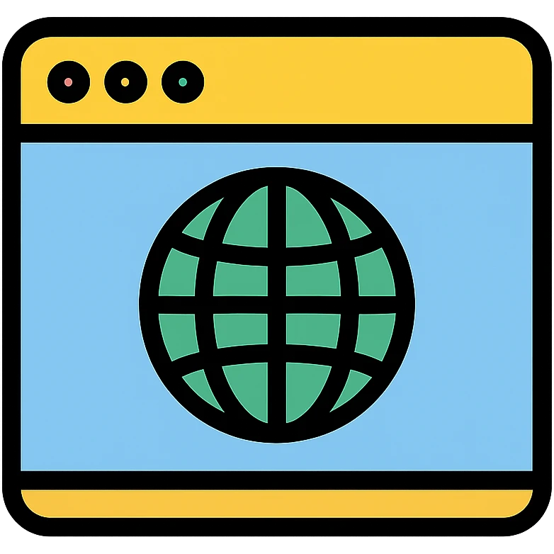 browser icon emoji