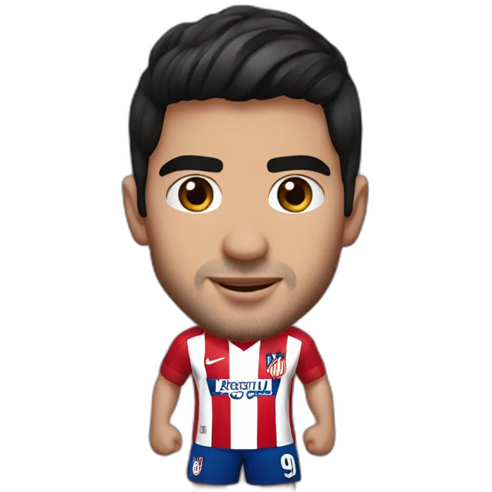 Atlético de Madrid suarez emoji
