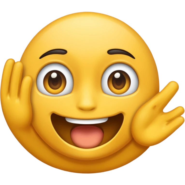 Spread open emoji