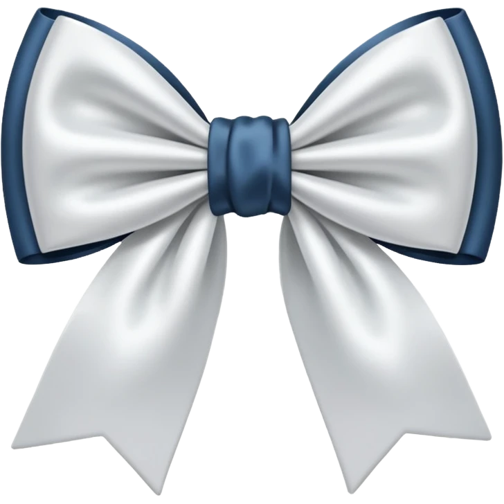White bow emoji