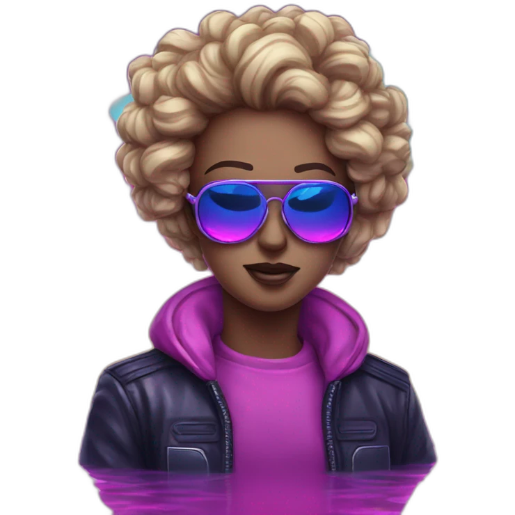 synthwave-cookie emoji