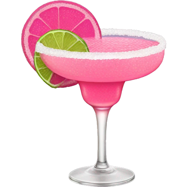 Pink Margarita   emoji