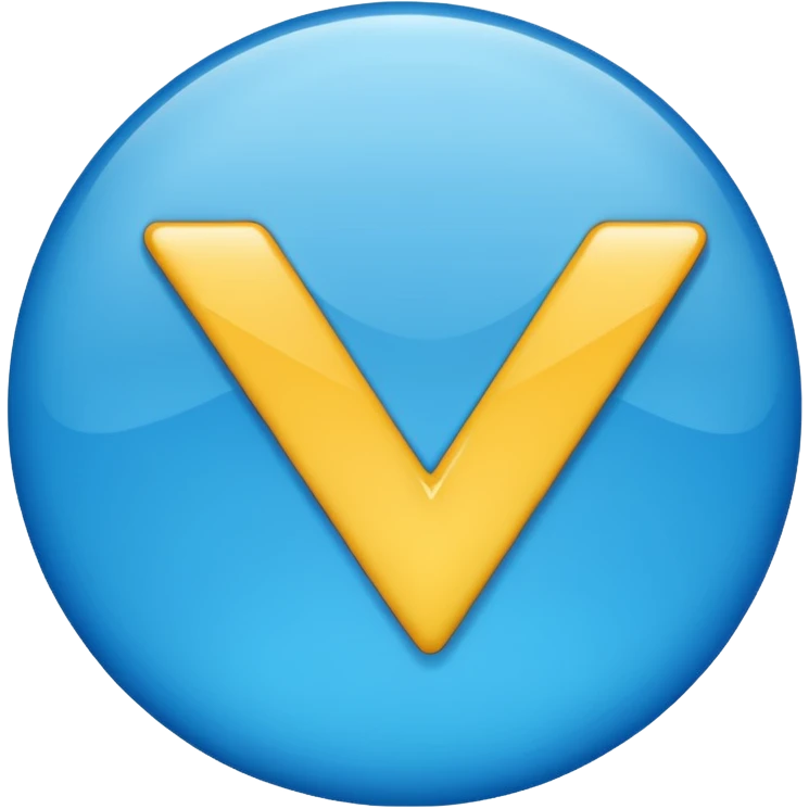 Mavi tick emoji