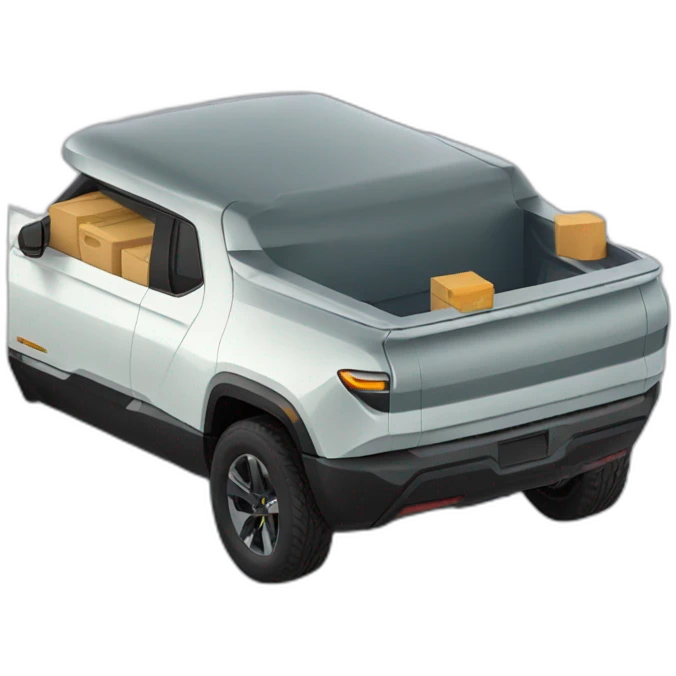 amazon rivian truck emoji