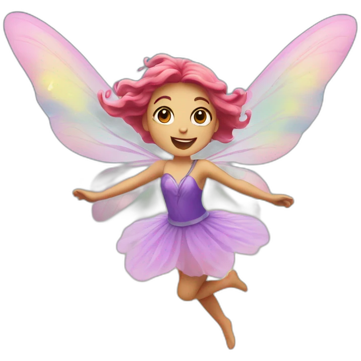 Fairy flying emoji
