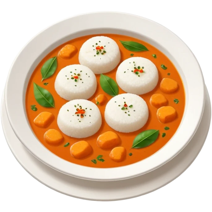 Idli sambar emoji