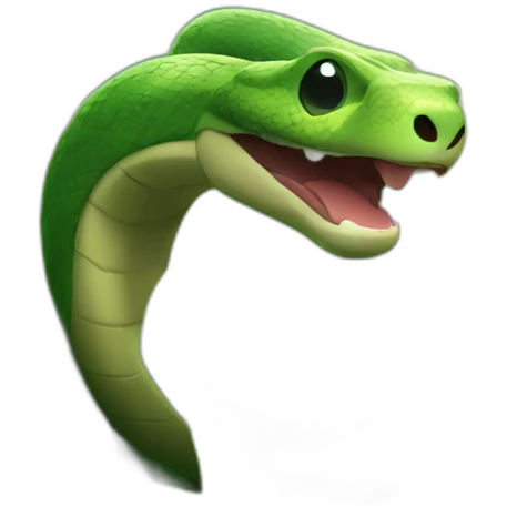 snake in the grass emoji