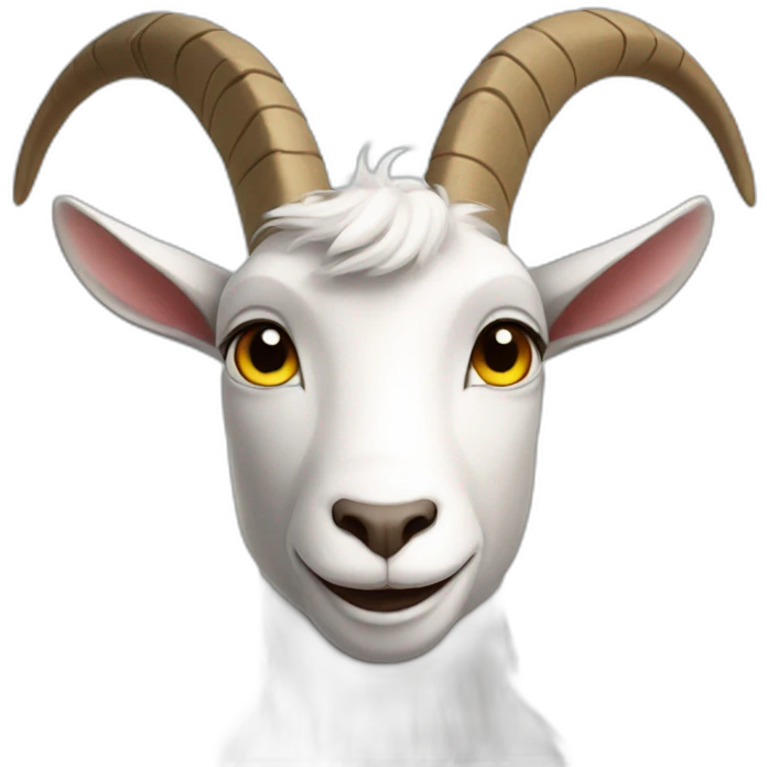 a goat who does magic emoji