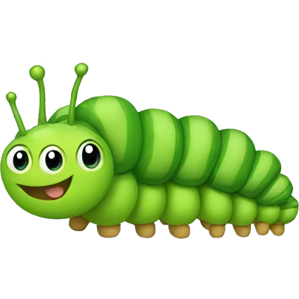 Caterpillar emoji