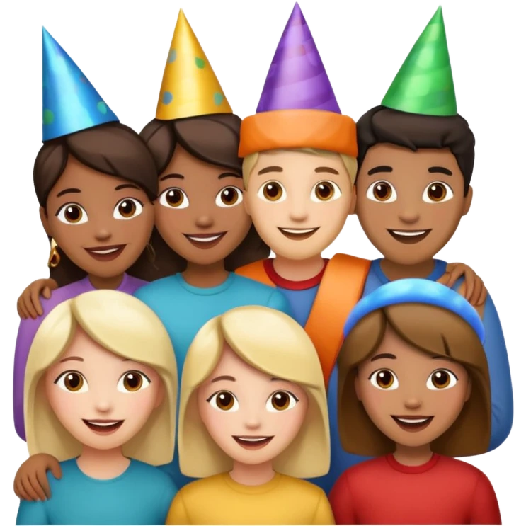 Friends circle emoji