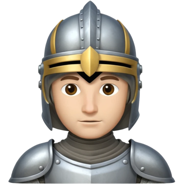 Knight with head wear emoji